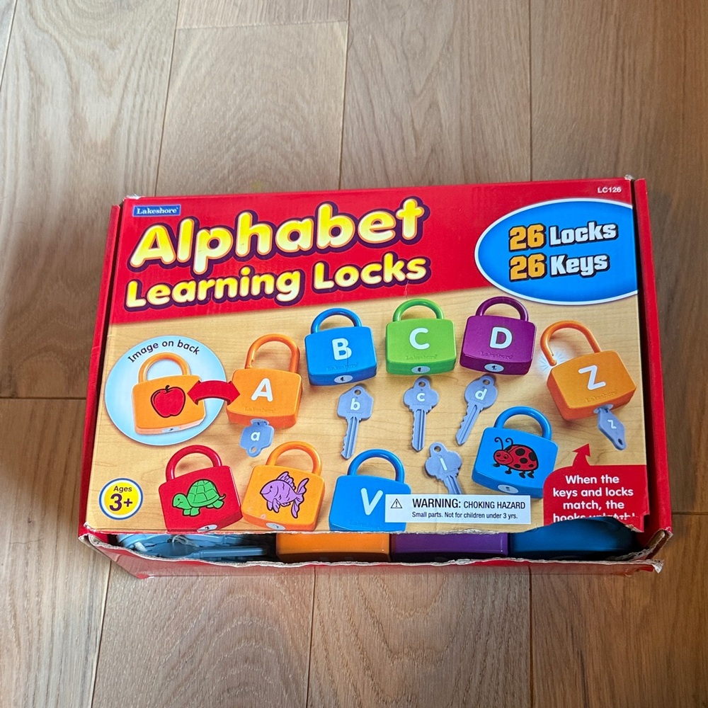 Alphabet Learning Locks by Lakeshore